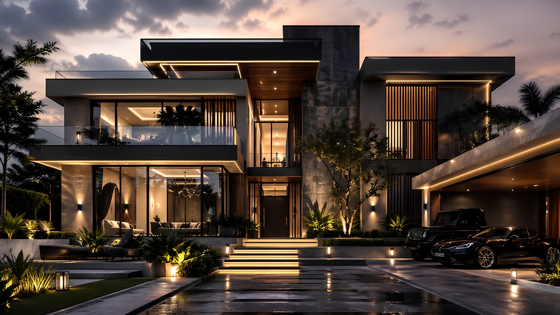 Chiếu sáng đường nội khu dân cư chung cư đô thị